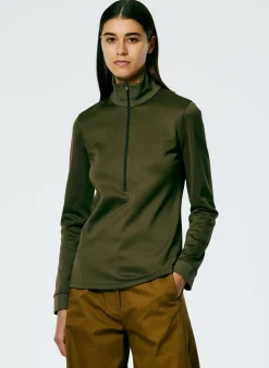 Active Knit Slim Sporty Top-Tibi Clearance
