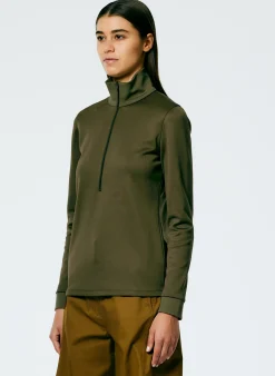Active Knit Slim Sporty Top-Tibi Clearance