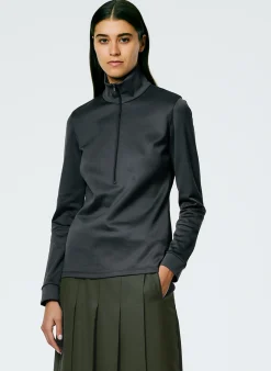 Active Knit Slim Sporty Top-Tibi Hot