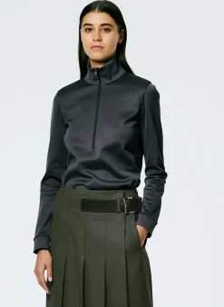 Active Knit Slim Sporty Top-Tibi Hot