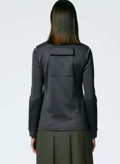 Active Knit Slim Sporty Top-Tibi Hot