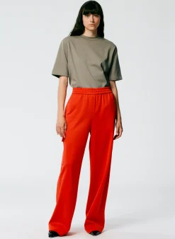 Active Knit Wide Leg Pull On Pant-Tibi Best