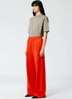Active Knit Wide Leg Pull On Pant-Tibi Best