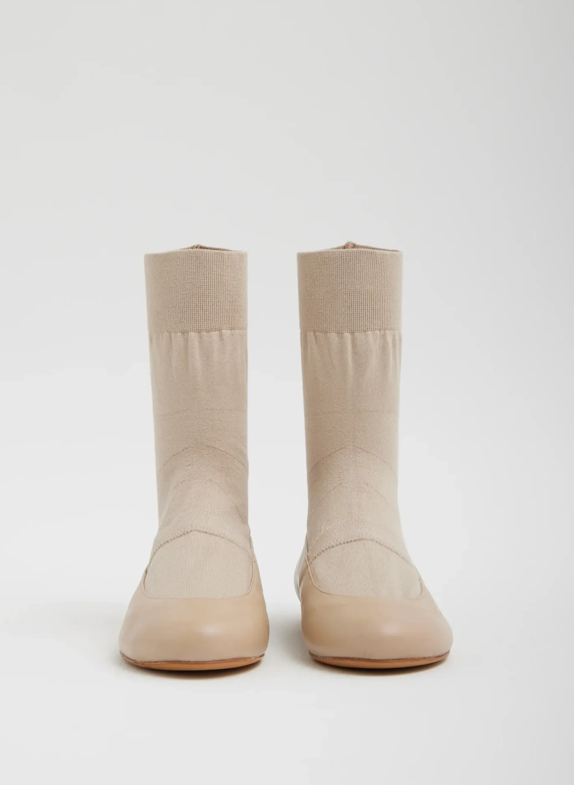 Borg Sock Shoe-Tibi Fashion