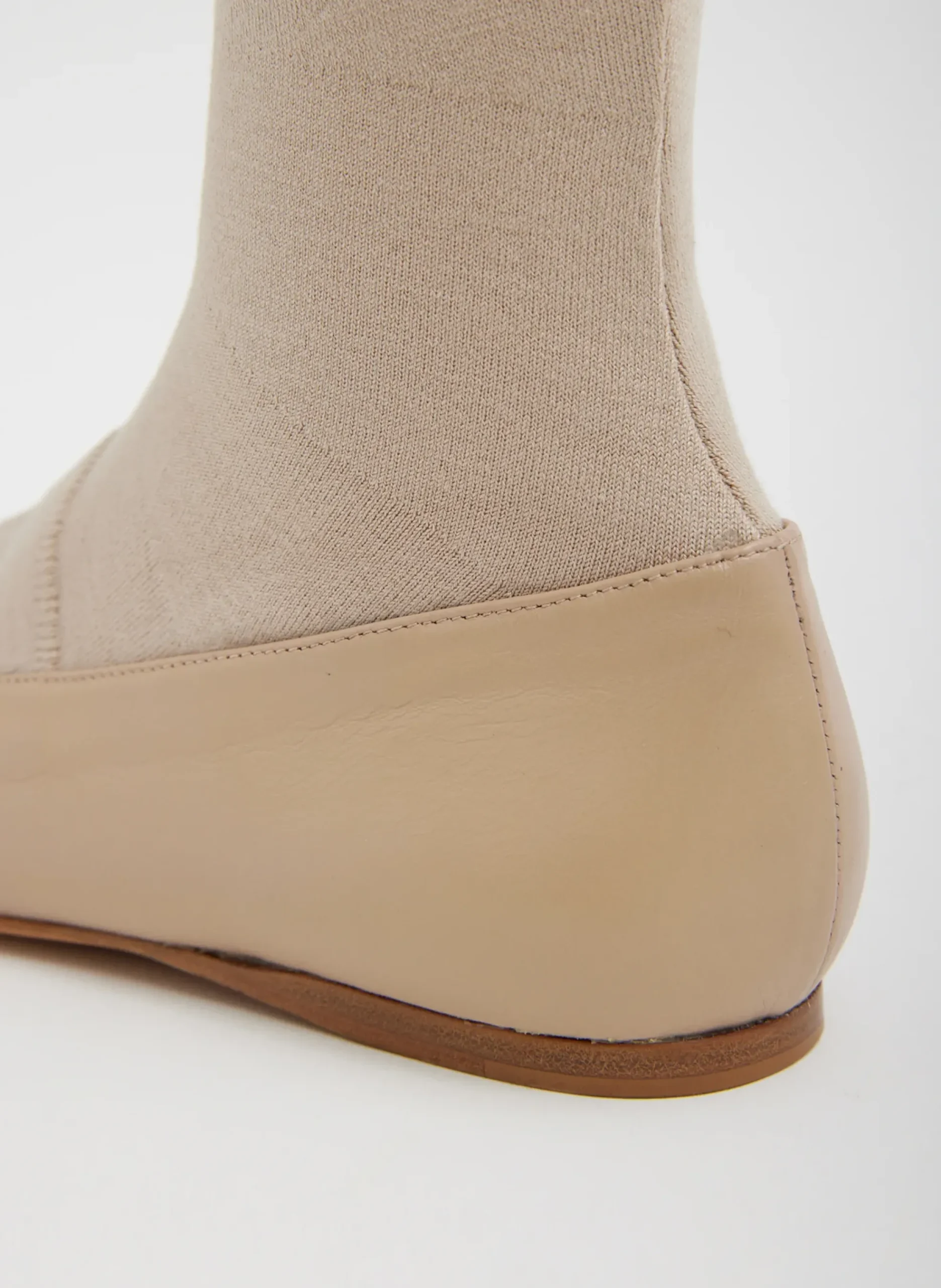 Borg Sock Shoe-Tibi Fashion