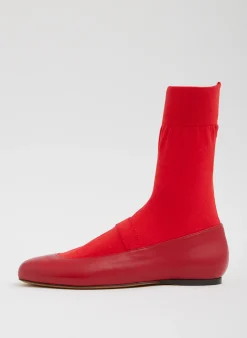 Borg Sock Shoe-Tibi Discount