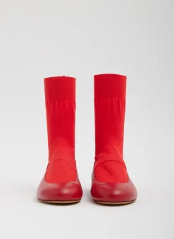 Borg Sock Shoe-Tibi Discount