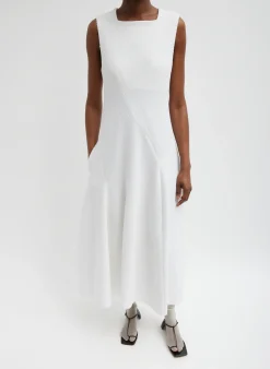 Boucle Knit Sculpted Dress-Tibi Clearance