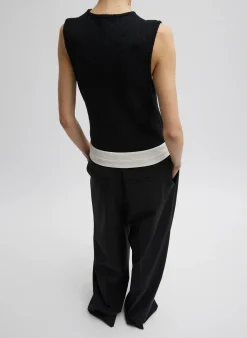 Boucle Knit Sleeveless Top-Tibi Sale