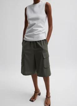 Boucle Knit Sleeveless Top-Tibi Clearance