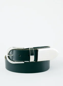 Carlos Leather Belt-Tibi Online