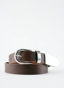 Carlos Leather Belt-Tibi Online