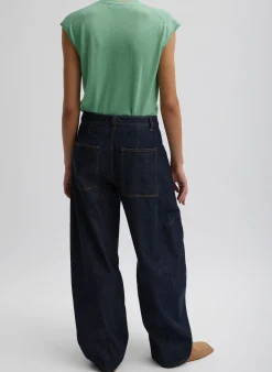Cashmere Silk Blend Sleeveless Button Down Sweater-Tibi Discount