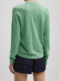 Cashmere Silk Blend Slim Cardigan-Tibi Discount