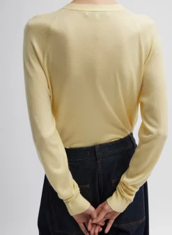 Cashmere Silk Blend Slim Cardigan-Tibi Sale