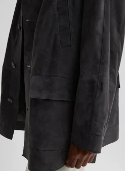 Cassiterite Suede Carcoat-Tibi New