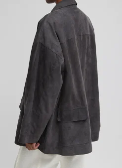 Cassiterite Suede Carcoat-Tibi New