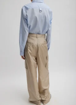 Charlie Men's Slim Shirt-Tibi Clearance