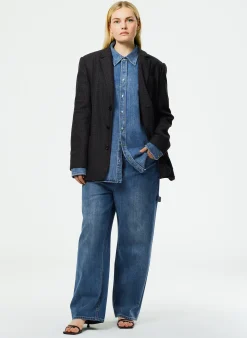 Classic Denim Slouchy Carpenter Jean-Tibi Outlet