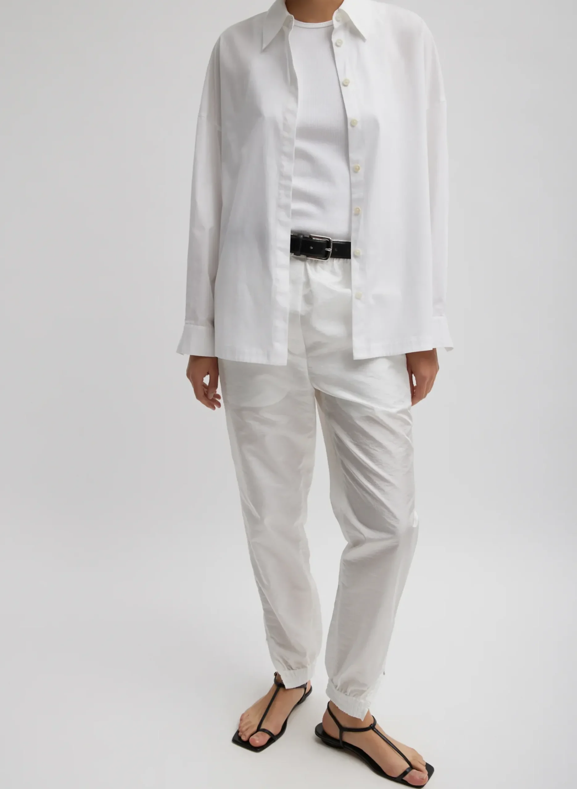 Crispy Nylon Kat Jogger-Tibi New