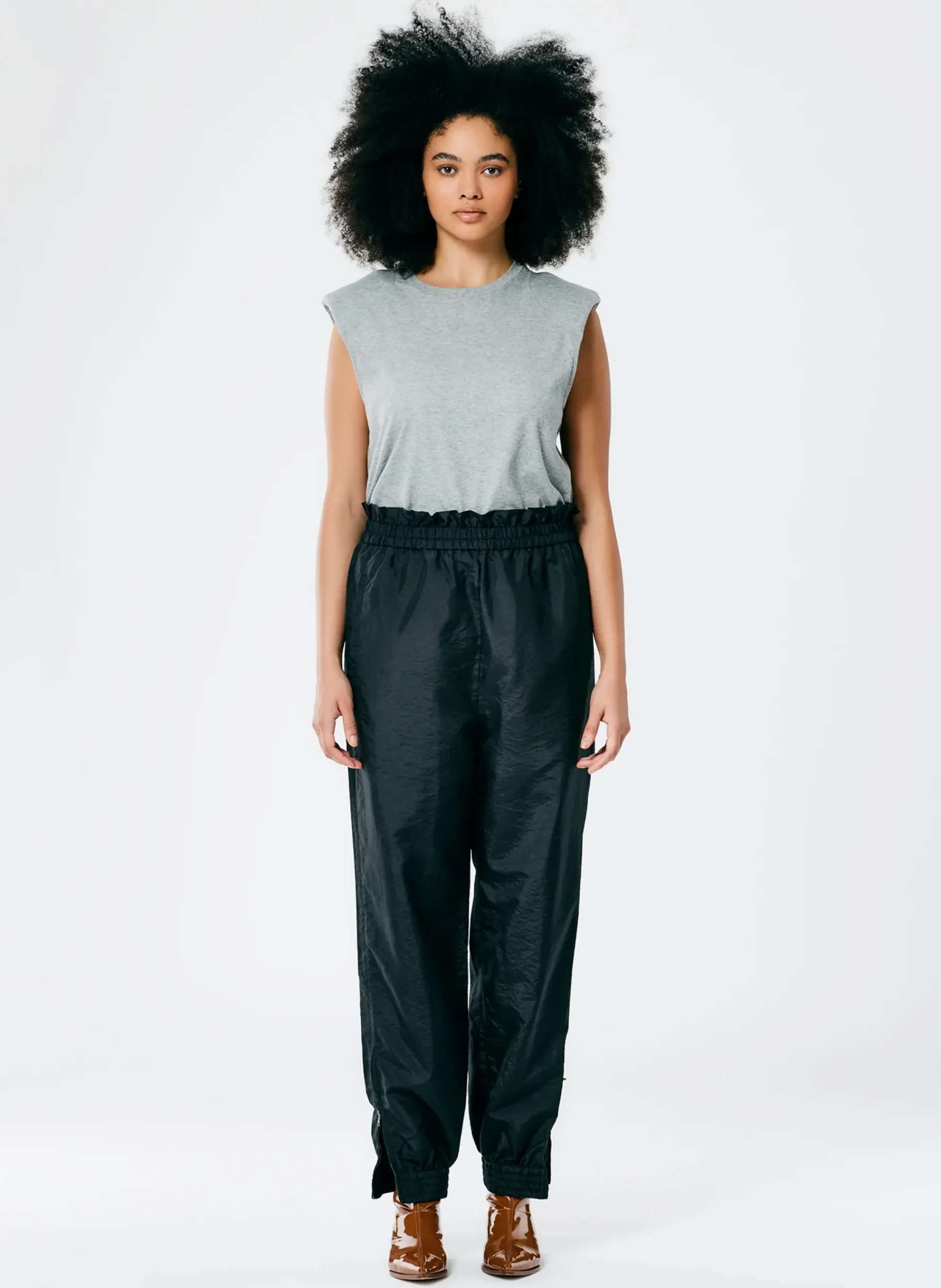 Crispy Nylon Paper Bag Felix Jogger-Tibi Discount
