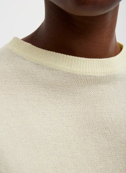 Crispy Sweater Oversized Easy T-Shirt-Tibi Fashion