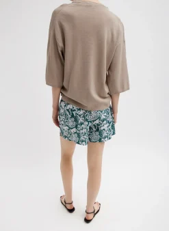 Crispy Sweater Oversized Easy T-Shirt-Tibi Online