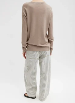 Crispy Sweater Pullover-Tibi Clearance