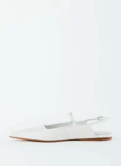 Croc Print Rudy Flat-Tibi Fashion