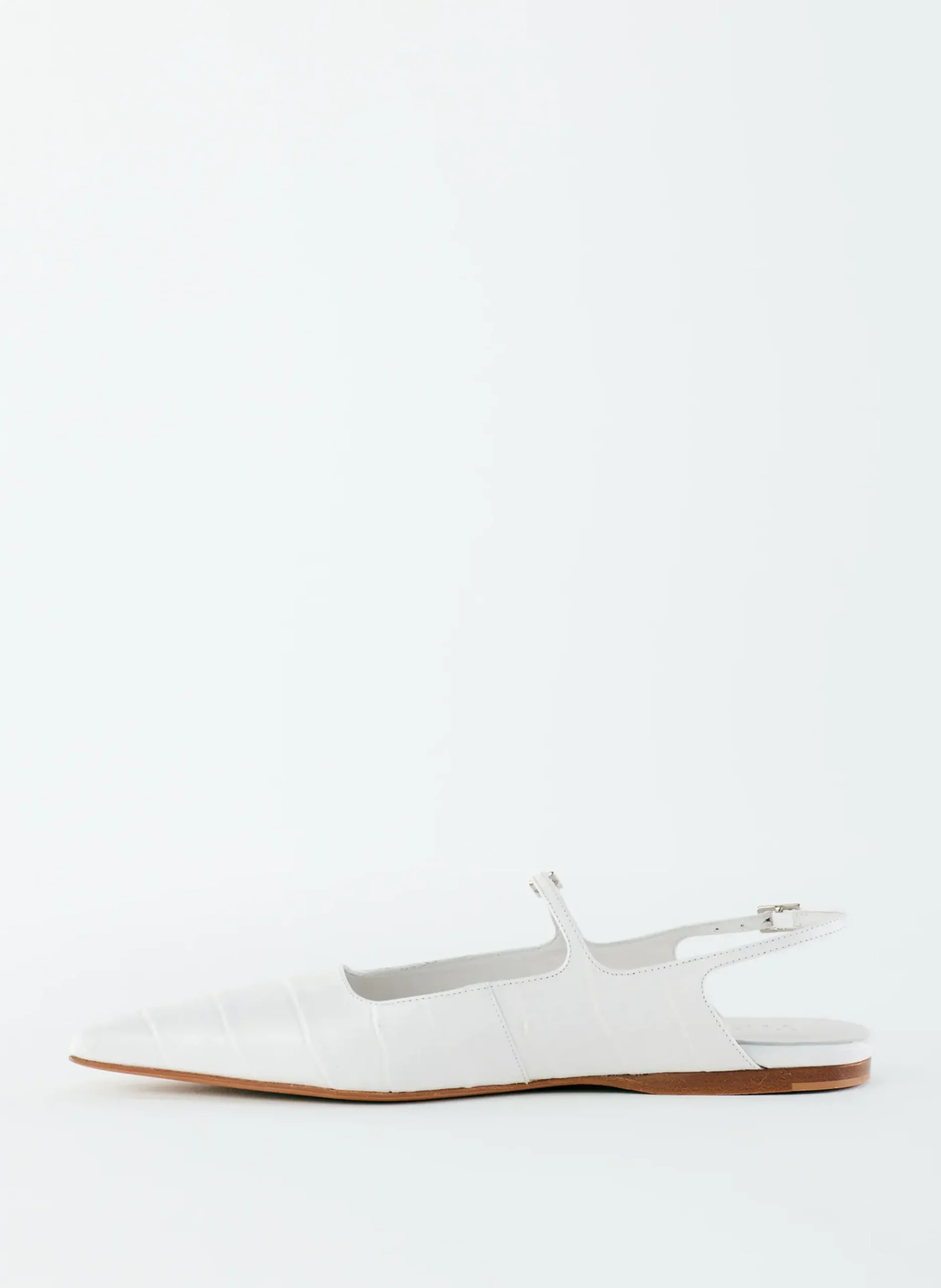 Croc Print Rudy Flat-Tibi Fashion