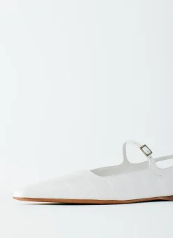 Croc Print Rudy Flat-Tibi Fashion