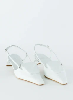 Croc Print Victor Slingback-Tibi Sale