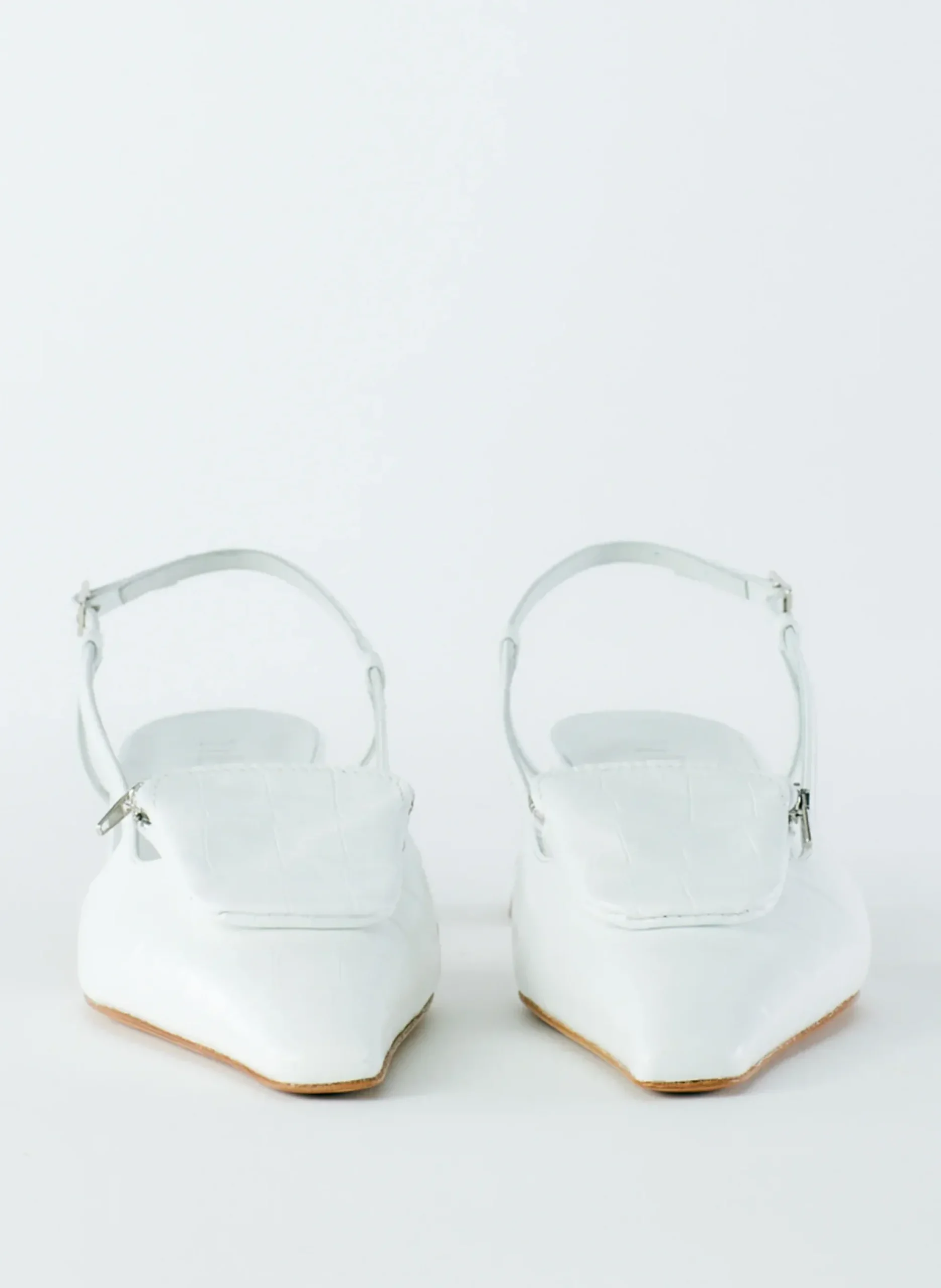 Croc Print Victor Slingback-Tibi Sale