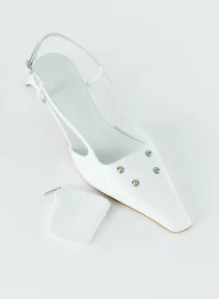 Croc Print Victor Slingback-Tibi Sale