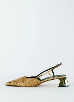 Curly Victor Slingback-Tibi Fashion