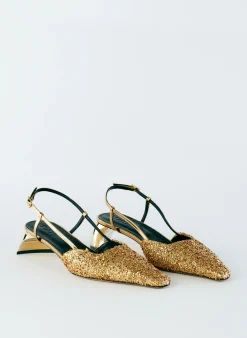 Curly Victor Slingback-Tibi Fashion