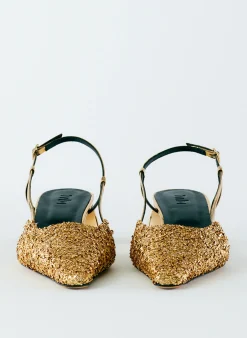 Curly Victor Slingback-Tibi Fashion