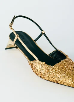 Curly Victor Slingback-Tibi Fashion