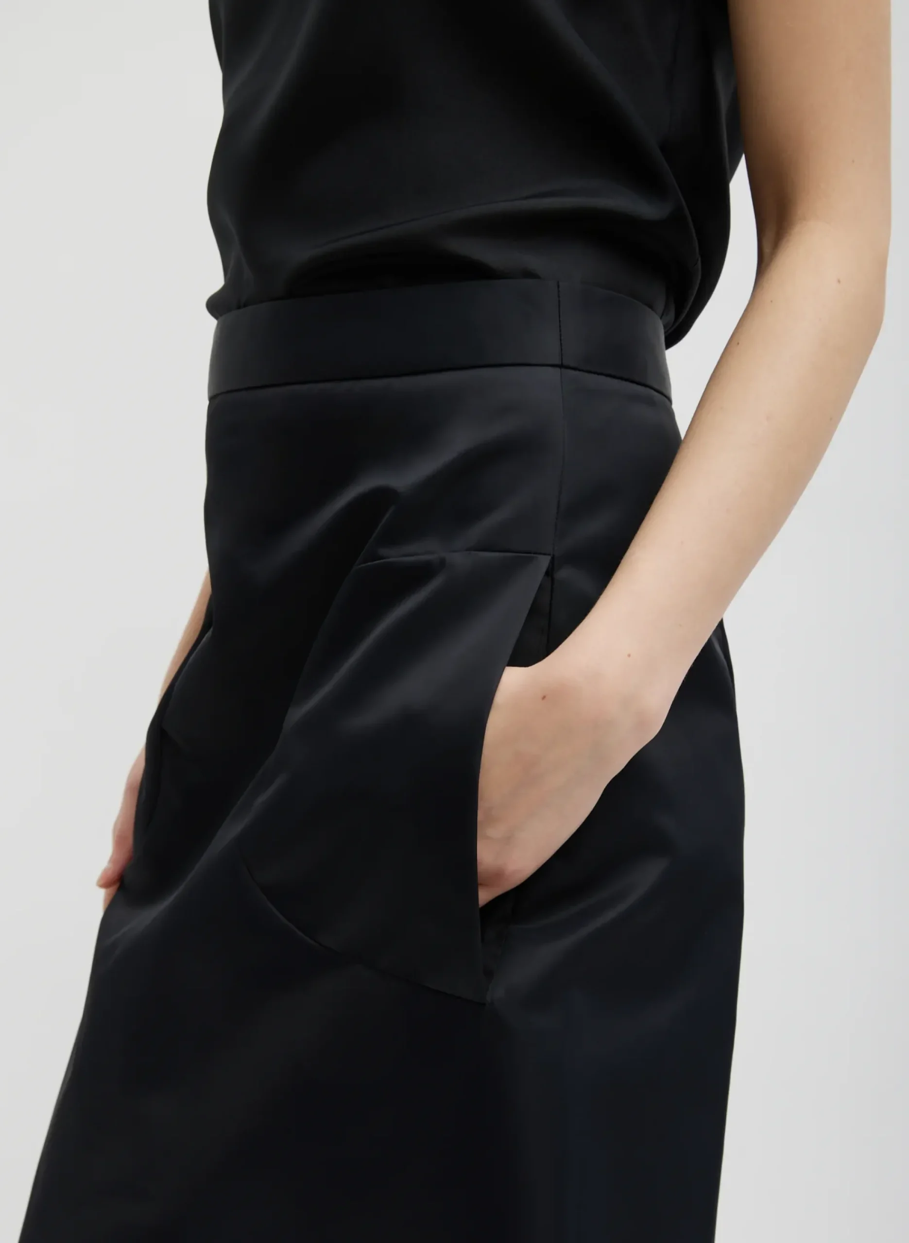 Daisy Embroidered Nylon Skirt-Tibi Discount