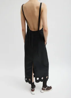 Daisy Embroidery Long Dress-Tibi Hot