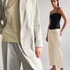 Denim Content Block 3-Tibi Clearance