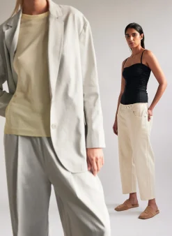 Denim Content Block 3-Tibi Clearance