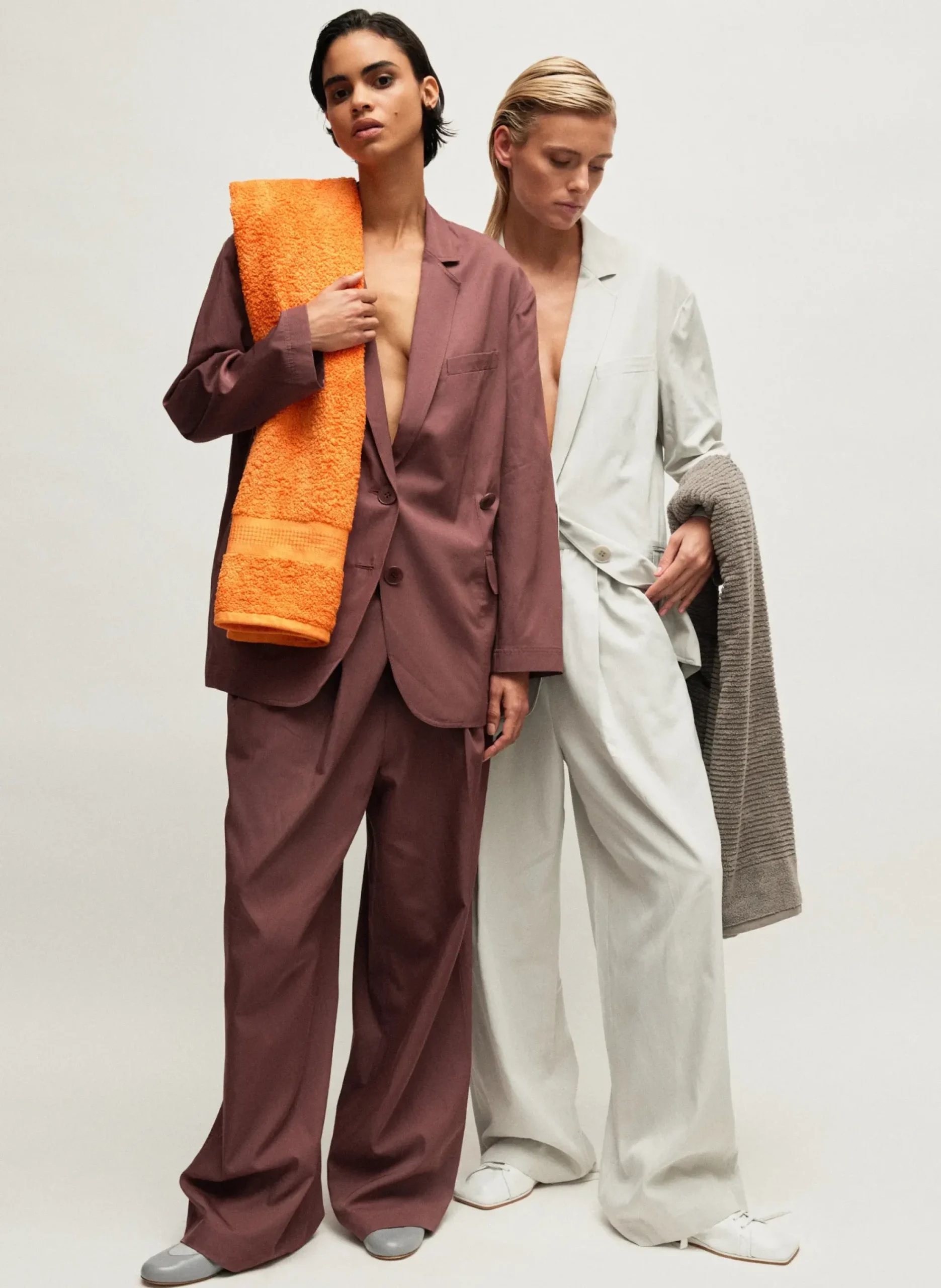 Drapey Suiting Marit Pull On Pant-Tibi Hot