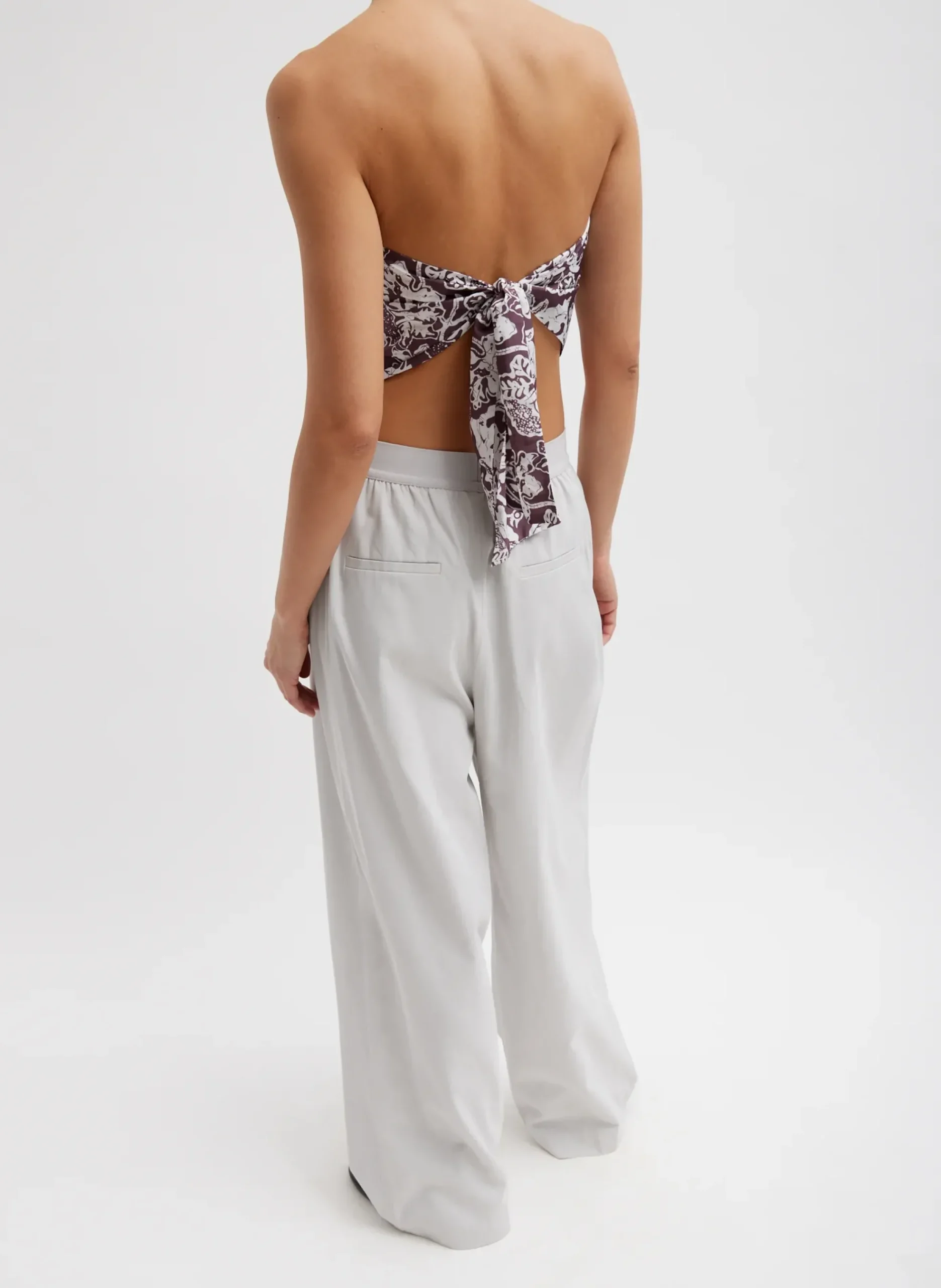 Drapey Suiting Marit Pull On Pant-Tibi Hot