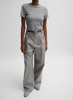 Dry Loop Terry Baby T-Shirt-Tibi Sale
