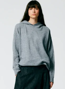 Feather Weight Cashmere Easy Men's Hoodie-Tibi Fashion