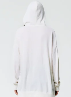 Feather Weight Cashmere Easy Men's Hoodie-Tibi Clearance