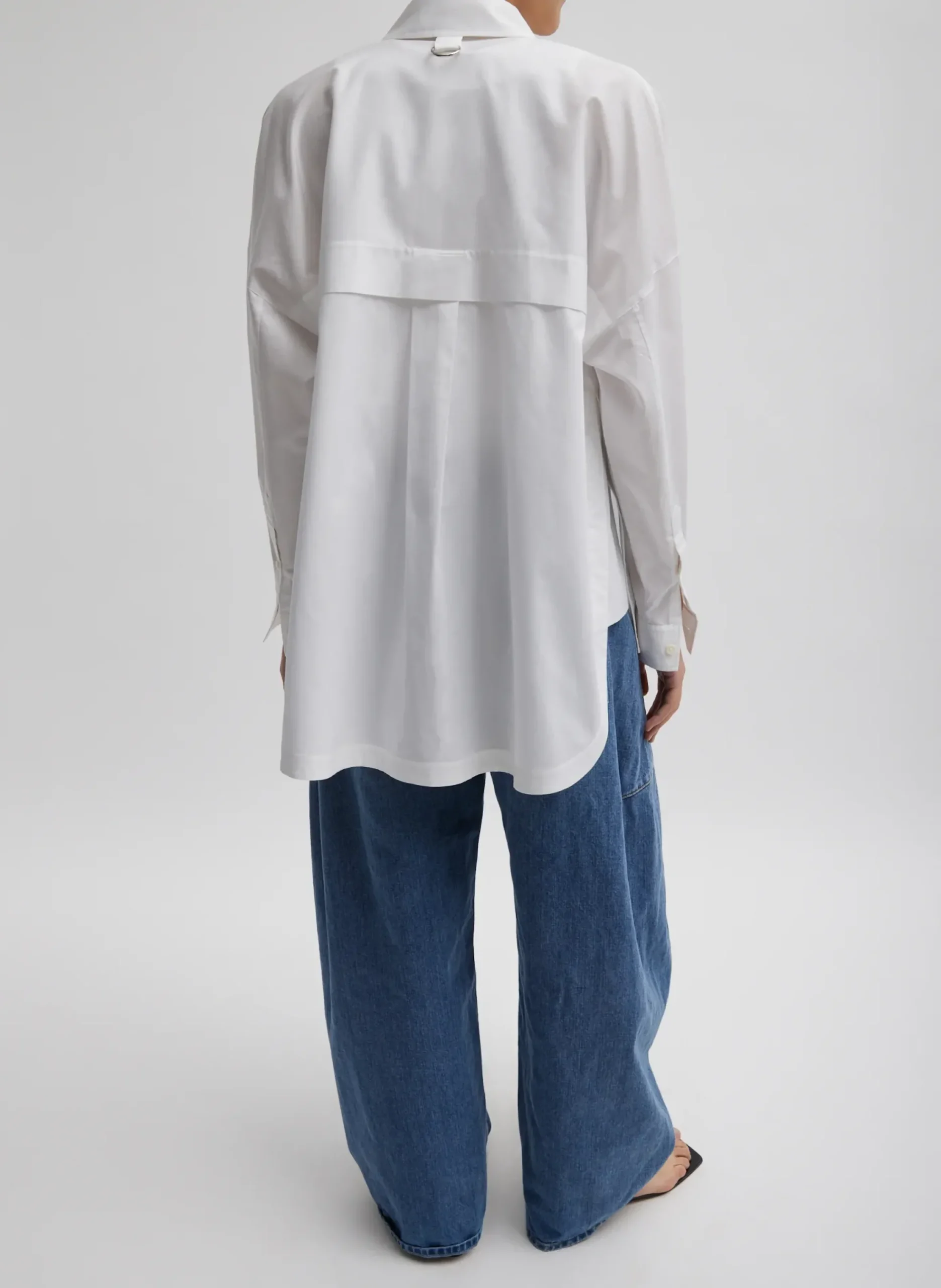 Gabe Oversized Shirt-Tibi New