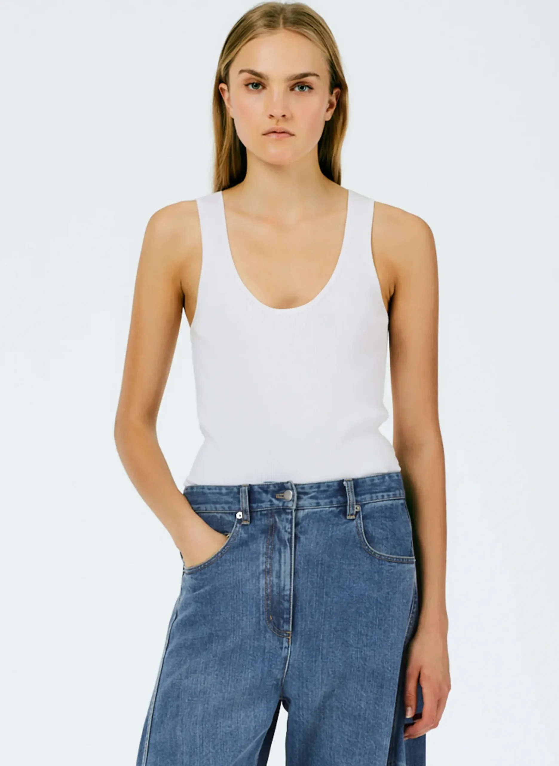 Giselle Tank Sweater-Tibi Best