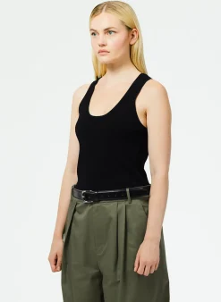 Giselle Tank Sweater-Tibi Clearance